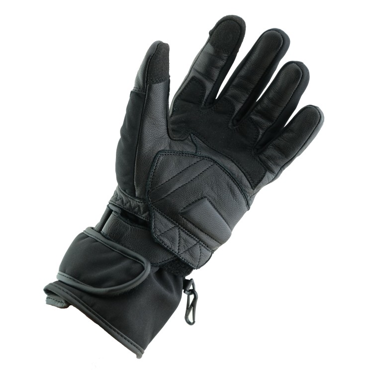 TEO kožené pánské moto rukavice