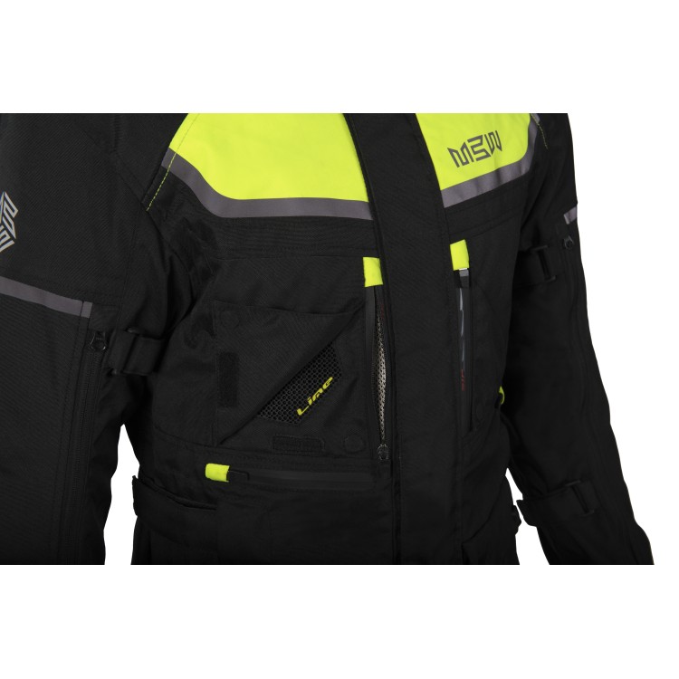 ADVENTURE EVO JACKET YELLOW textilní pánská moto bunda