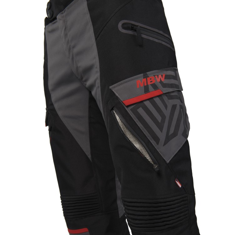 MEMPHIS PANTS BLACK textilní pánské moto kalhoty