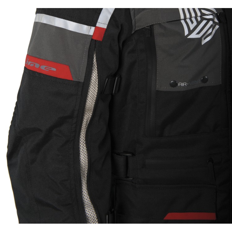 MEMPHIS JACKET BLACK textilní pánská moto bunda