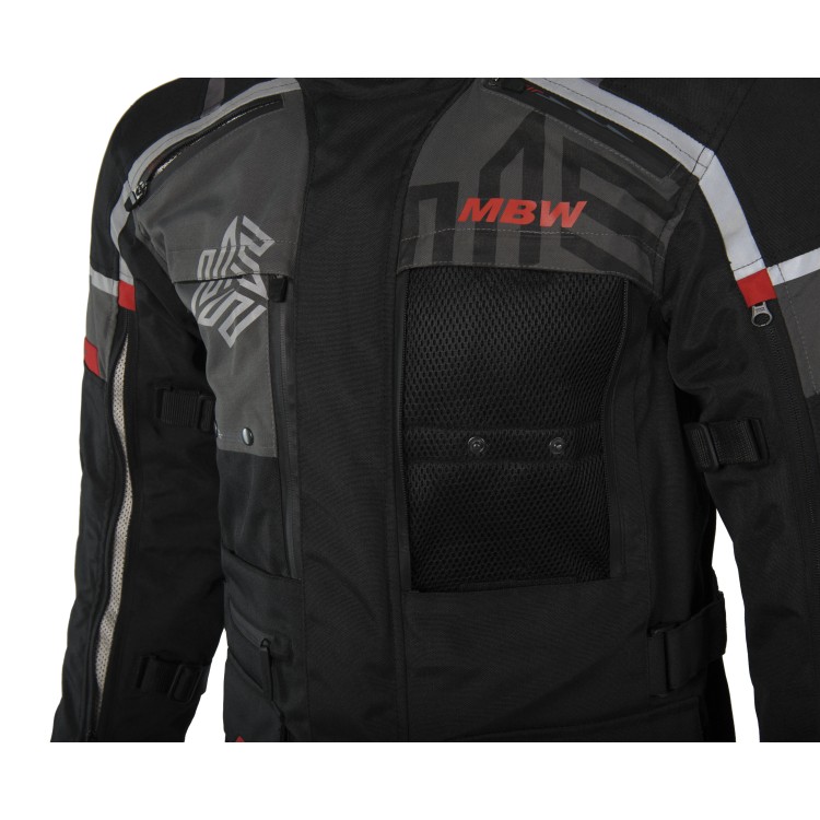 MEMPHIS JACKET BLACK textilní pánská moto bunda