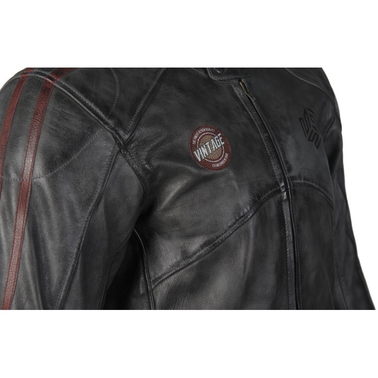 VINTAGE kožená pánská moto bunda