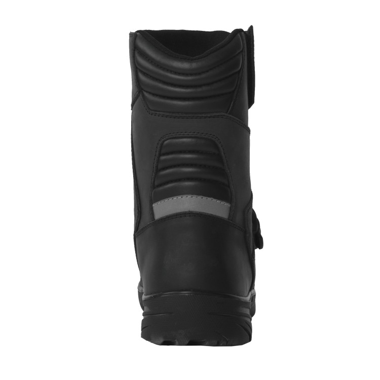 SIERRA BLACK kožené moto boty