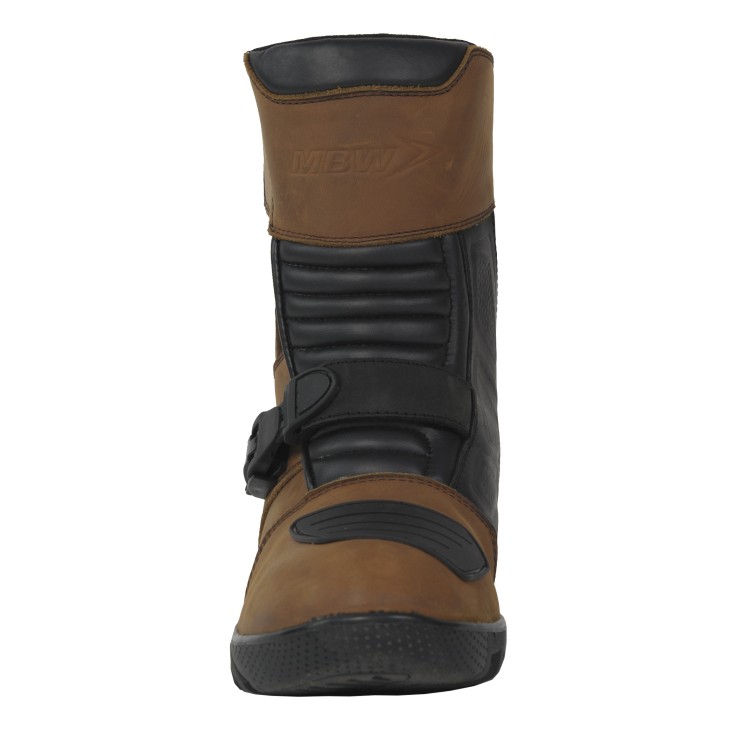 SIERRA BROWN kožené moto boty