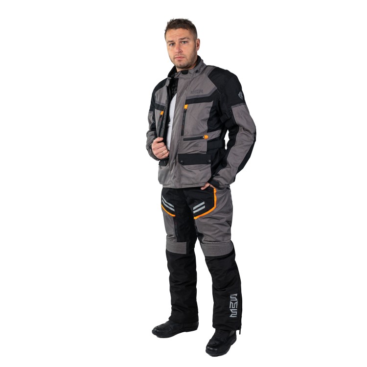 ADVENTURE EVO JACKET ORANGE textilní pánská moto bunda