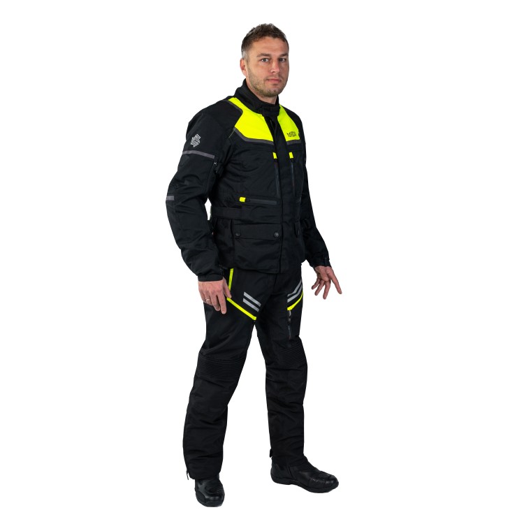 ADVENTURE EVO JACKET YELLOW textilní pánská moto bunda