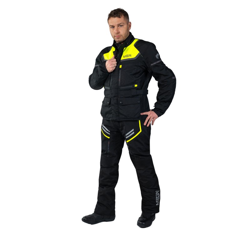 ADVENTURE EVO JACKET YELLOW textilní pánská moto bunda