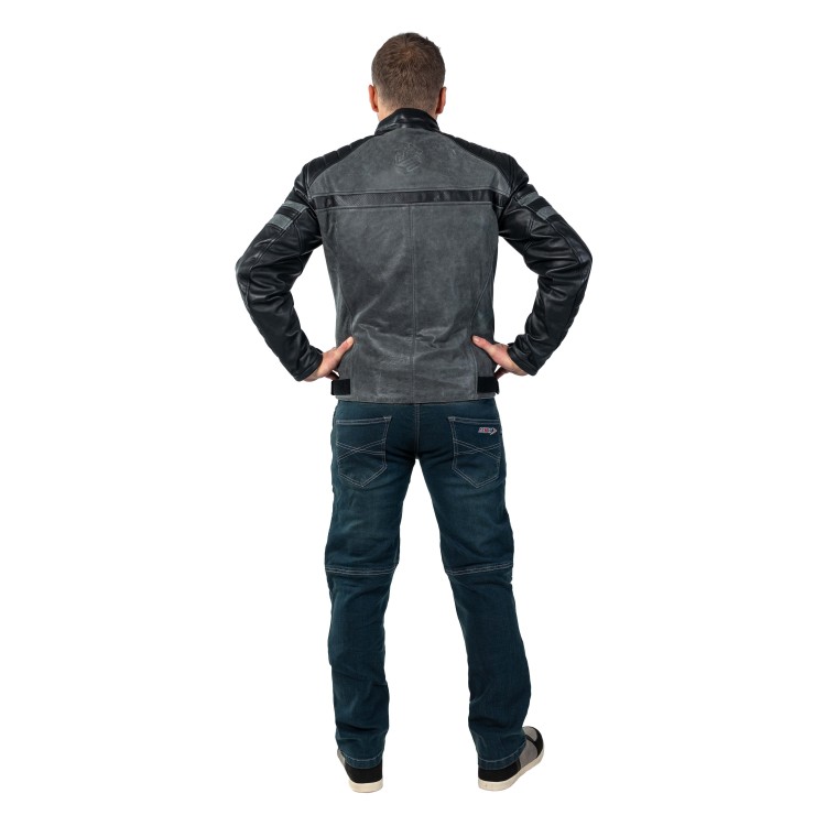 PIER kožená pánská moto bunda