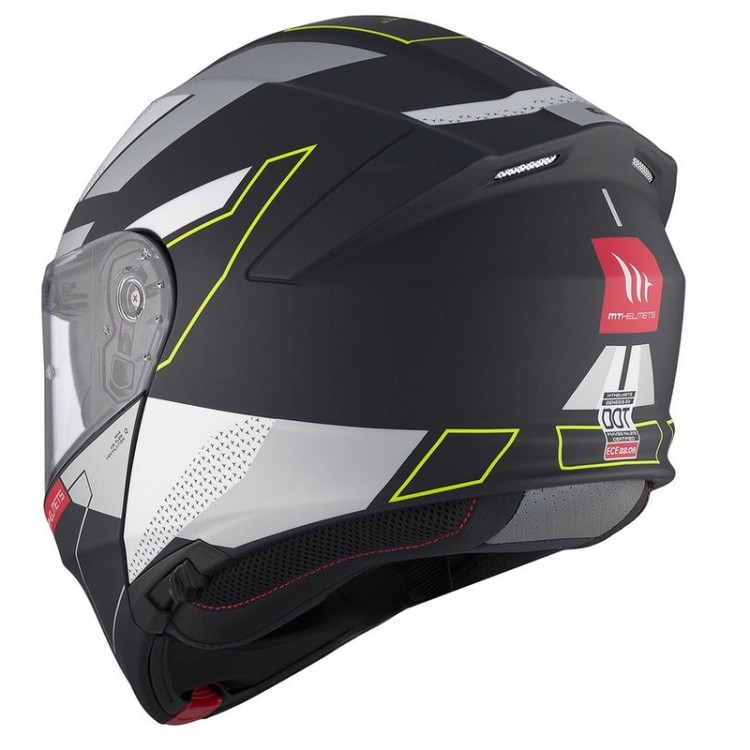 MT GENESIS SV TALO B2 černo-šedo-fluo žlutá matná