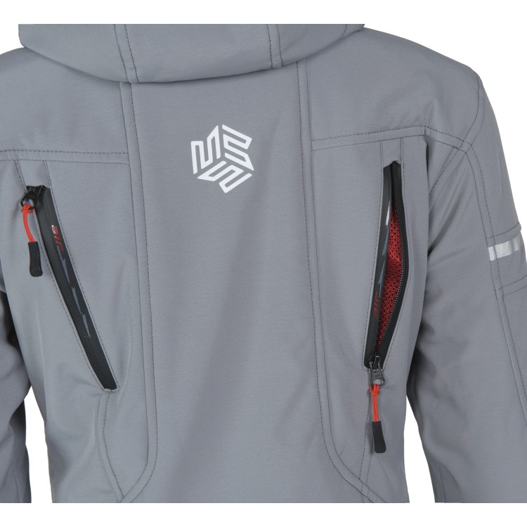 HANA softshell lady jacket stone grey
