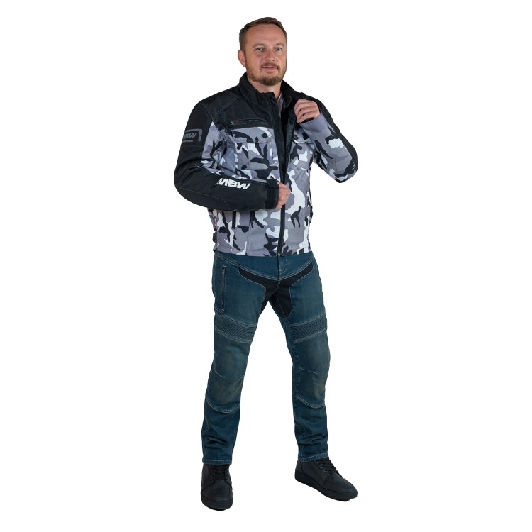 AJAX textilní pánská moto bunda