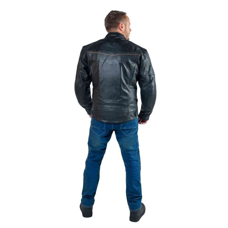 BORA kožená pánská moto bunda