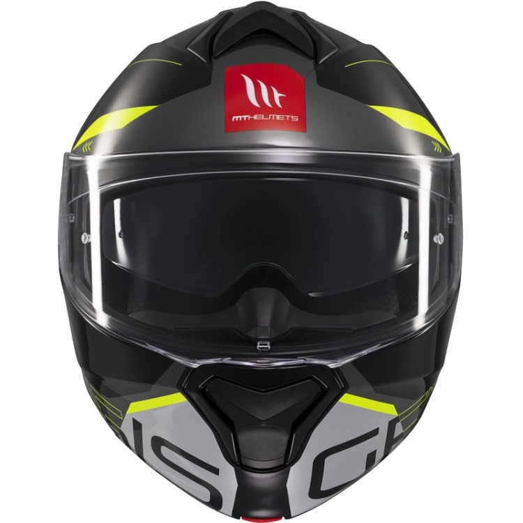 MT GENESIS SV Atempo černo-šedo-fluo žlutá Velikost XL