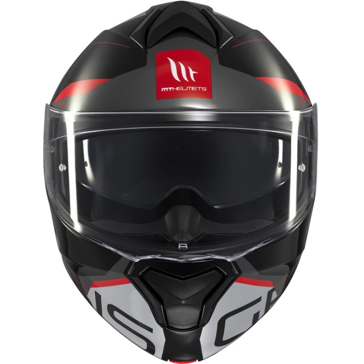 MT GENESIS SV Atempo černo-šedo-červená Velikost M