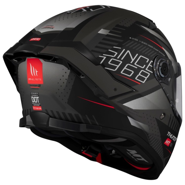 MT THUNDER 4SV Luminence matná černá