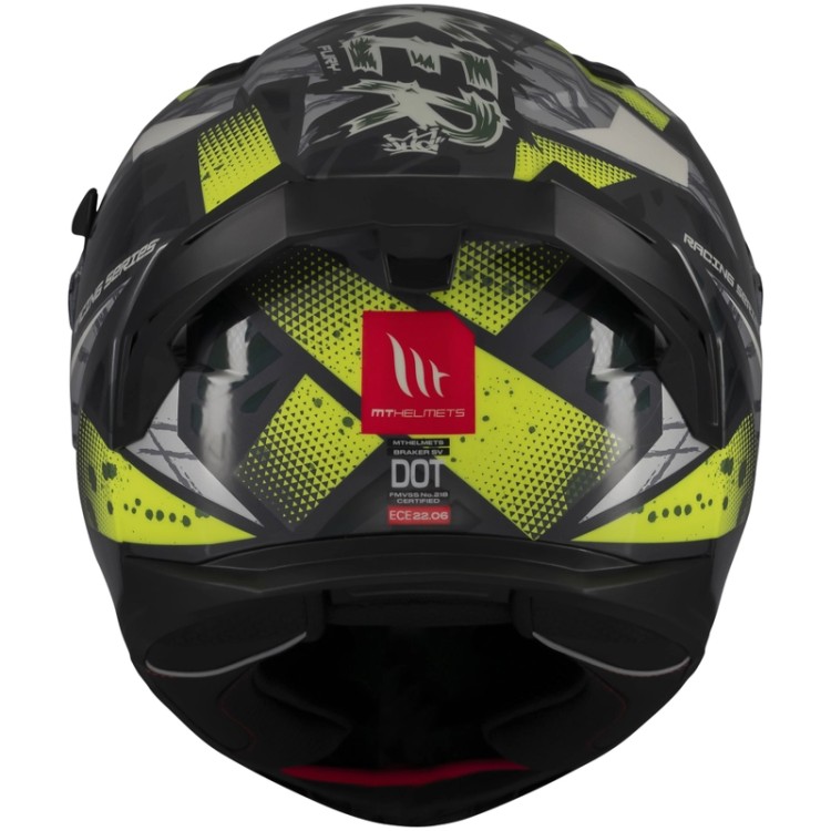 MT Braker SV Fury šedo-fluo žlutá