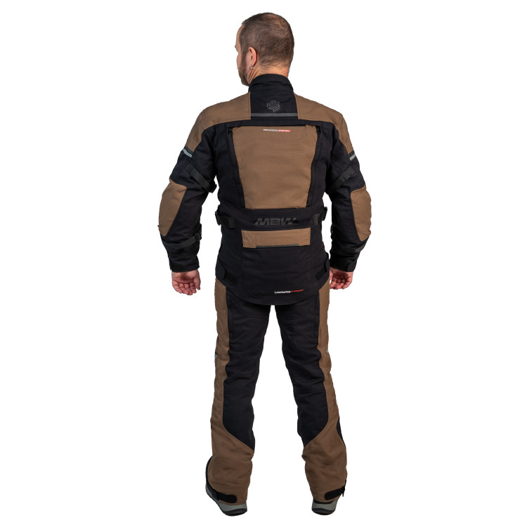 LUCA BROWN PANTS textilní pánské moto kalhoty