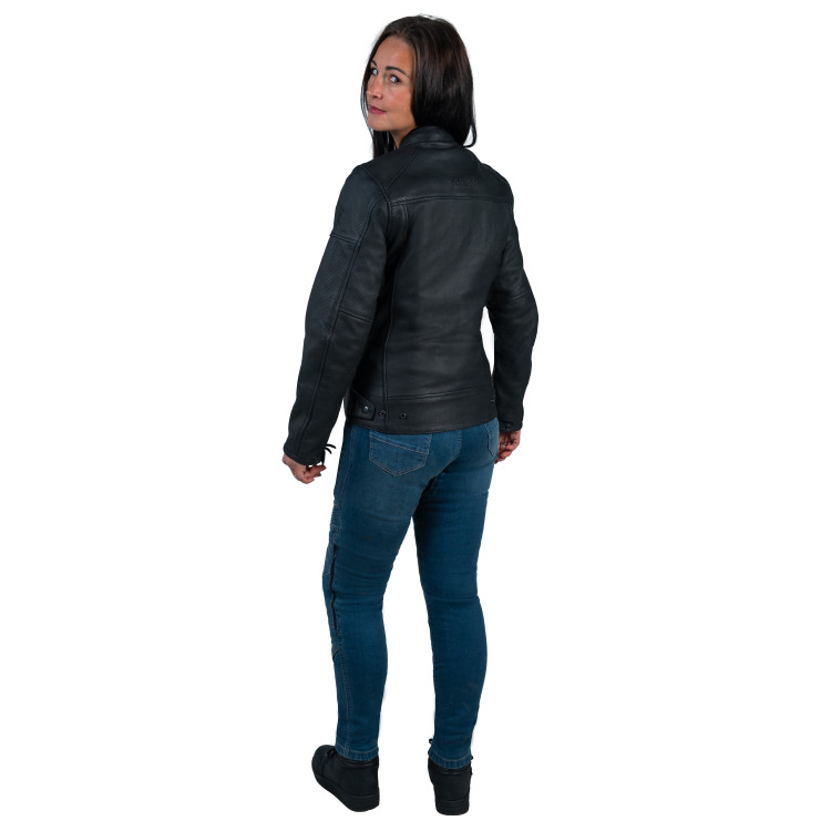 JANE kožená dámská moto bunda
