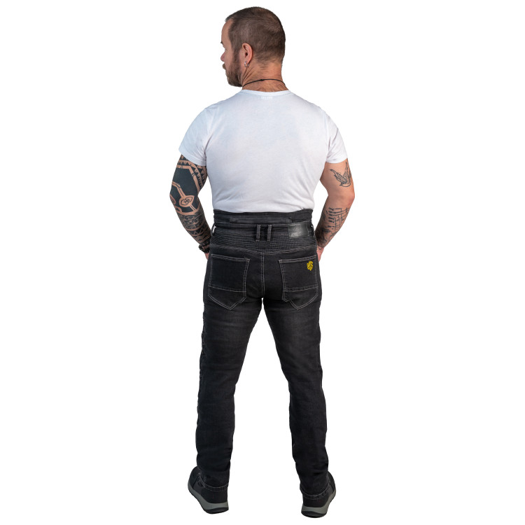 BRUNO BLACK pánske dyneema džínsy