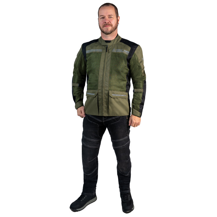 VERANO JACKET OLIVE textilní pánská a dámská bunda