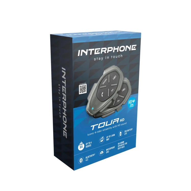 INTERPHONE TOUR HD TWIN PACK