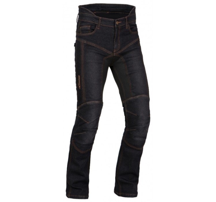 MBW KEVLAR JEANS DIEGO - pánské černé