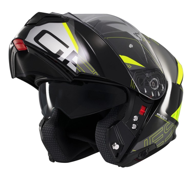 MT GENESIS SV Atempo černo-šedo-fluo žlutá Velikost XXL