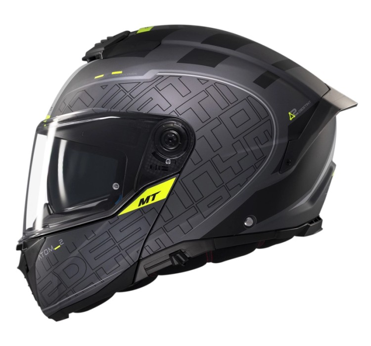 MT ATOM 2 SV Destiny matná černo-šedá Velikost XL