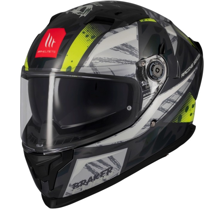 MT Braker SV Fury šedo-fluo žlutá