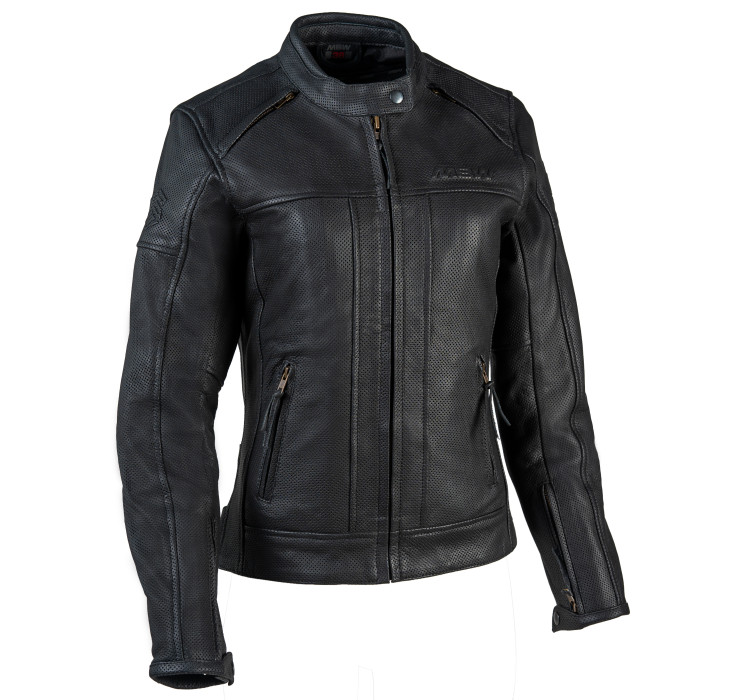 JANE kožená dámská moto bunda