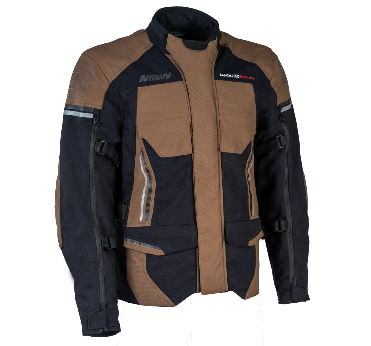 LUCA BROWN textilní pánská moto bunda